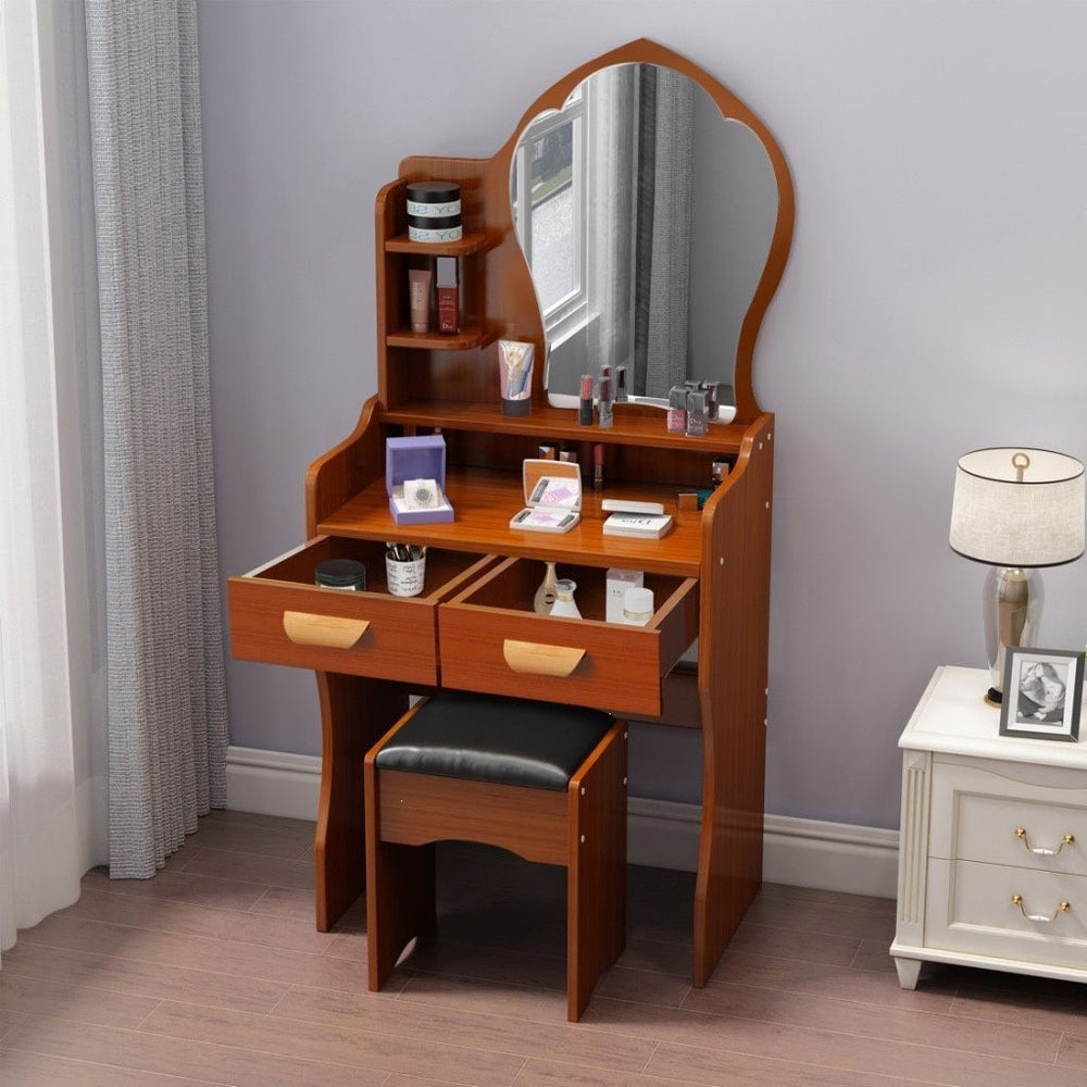 Bedroom mini small apartment simple modern casual dressing table economical multi-functional dressing table popular dressing table