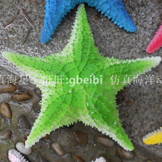 Simulation resin starfish pentagram shell simulation marine life home improvement creative starfish tropical fish starfish