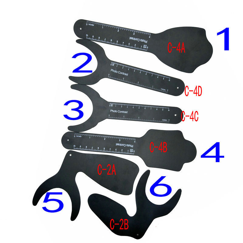 Glass dental reflector, double-sided single-sided background, jaw buccal lingual photographic plate, restoration of camera tools, oral cavity