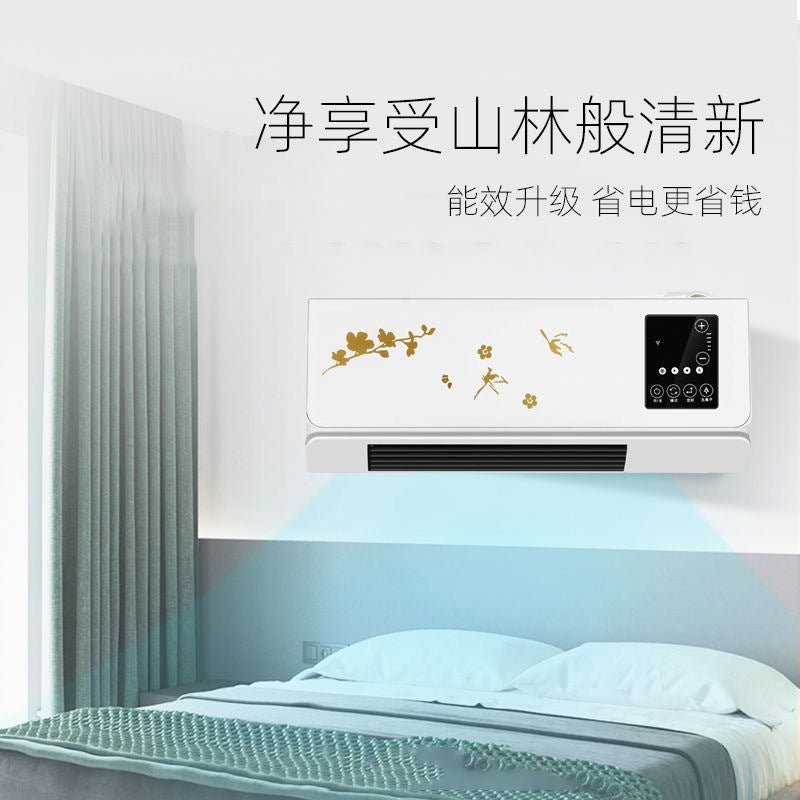 us standard small air conditioner bedroom small silent for home wall-mounted all-in-one machine heating and cooling dual-use energy saving and power saving