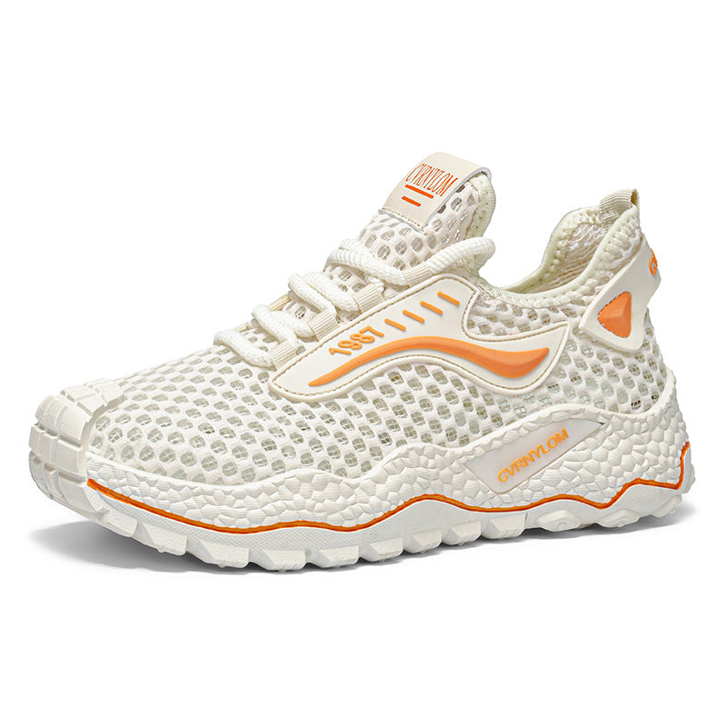 Men's mesh sneakers - new summer collection: breathable, lightweight, and stylish casual shoes with perforated design. perfect for everyday wear and activewear