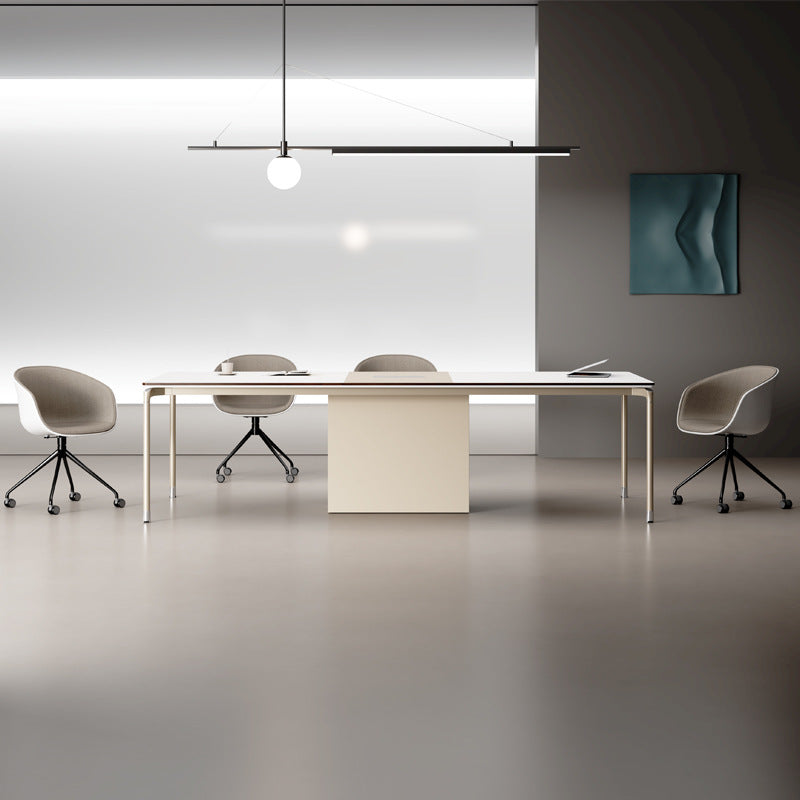 Long table conference table long table casual modern creative training table large and small conference room negotiation table and chair combination