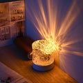 Dynamic ripple night light - ambient bedroom bedside lamp - romantic starry sky night light - bedroom sleep light