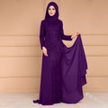 autumn/winter new european and american  sequin dress - women's elegant, sweet, slim-fit long sleeve formal gown