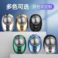 mini electric shaver - portable home use men's razor, travel-friendly, washable, digital display beard trimmer