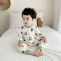 Kids' cotton thermal underwear set - boys' & girls' warm base layer for spring/autumn, baby & toddler pajamas