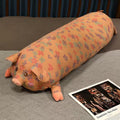 Three-layer pig jacquard bench girl sleeping bed leg clamp pregnant woman side sleeping pillow bedroom cushion bedside cushion