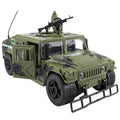 Large hummer simulation military jeep off-road vehicle armored car model inertia children's toy boy birthday gift