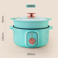 Modern 3.5l electric cooking pot - multifunctional all-in-one electric stir-fry, boiling, noodle cooking, stir-frying, electric hot pot - small electric pot - dropshipping available