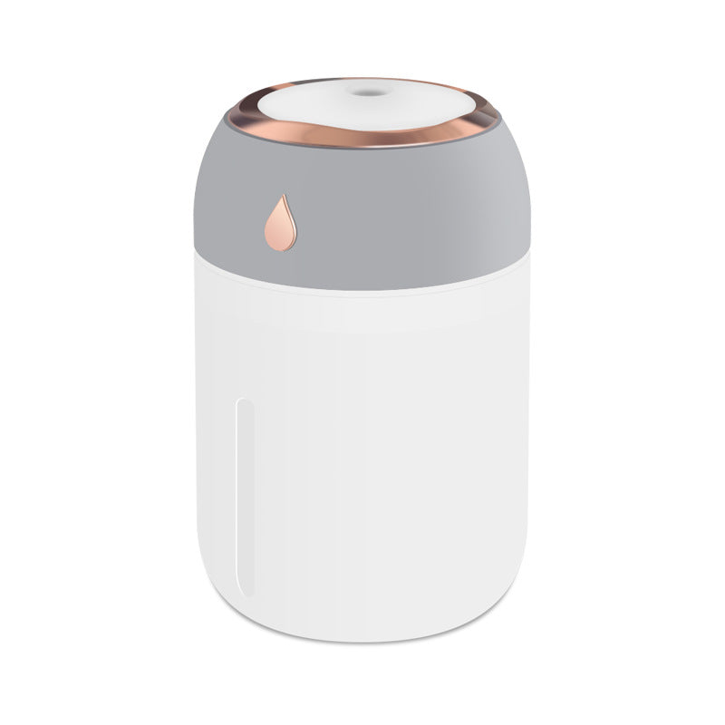 Water drop humidifier minifor home desktop small car dormitory bedroom atmosphere light silent hydration humidifier