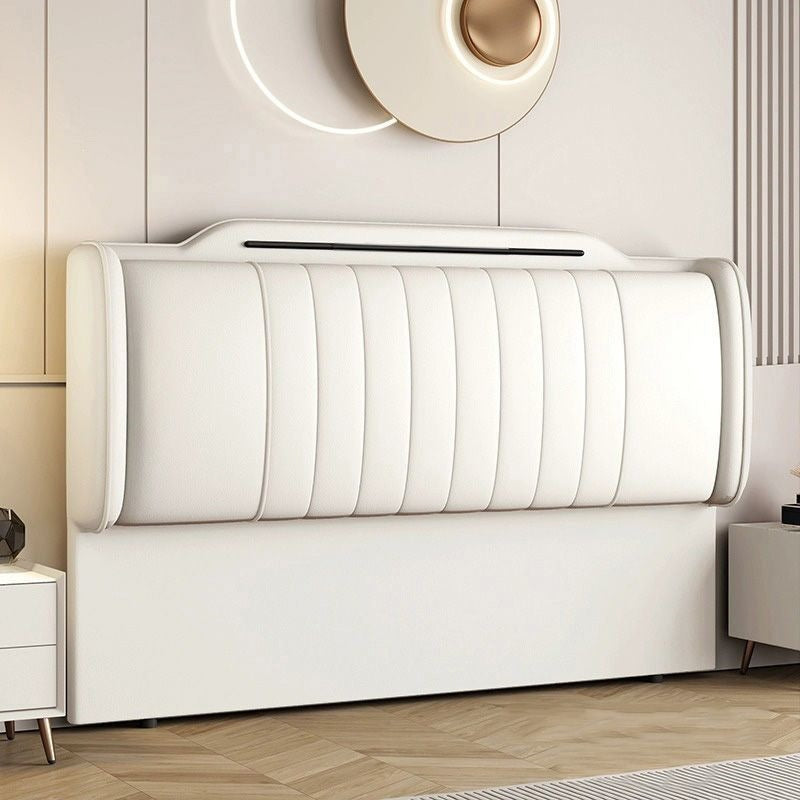 new arrival bedside soft bag modern simple solid wood light luxury technology backrest floor-standing ultra-thin spot thickened soft backrest