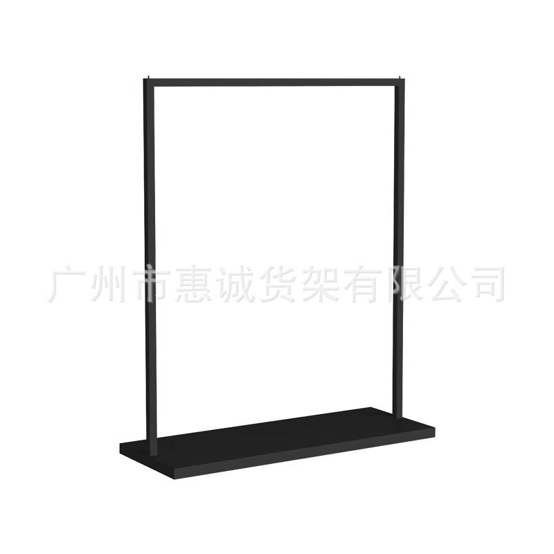 Clothing store display rack men's clothing women's clothing shelf display floor-to-ceiling shoe store shoe rack live broadcast Nakajima wrought iron shelf