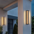 Outdoor waterproof minimalist modern light luxury crystal wall sconce - outdoor background wall lighting for courtyards, balconies, and terraces