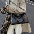 Korean-inspired, effortlessly chic, and uniquely designed shoulder bag for women. new for 2025, this high-end, sophisticated underarm bag offers a spacious tote capacity