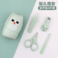 Owl style nail clippers (special price) - green