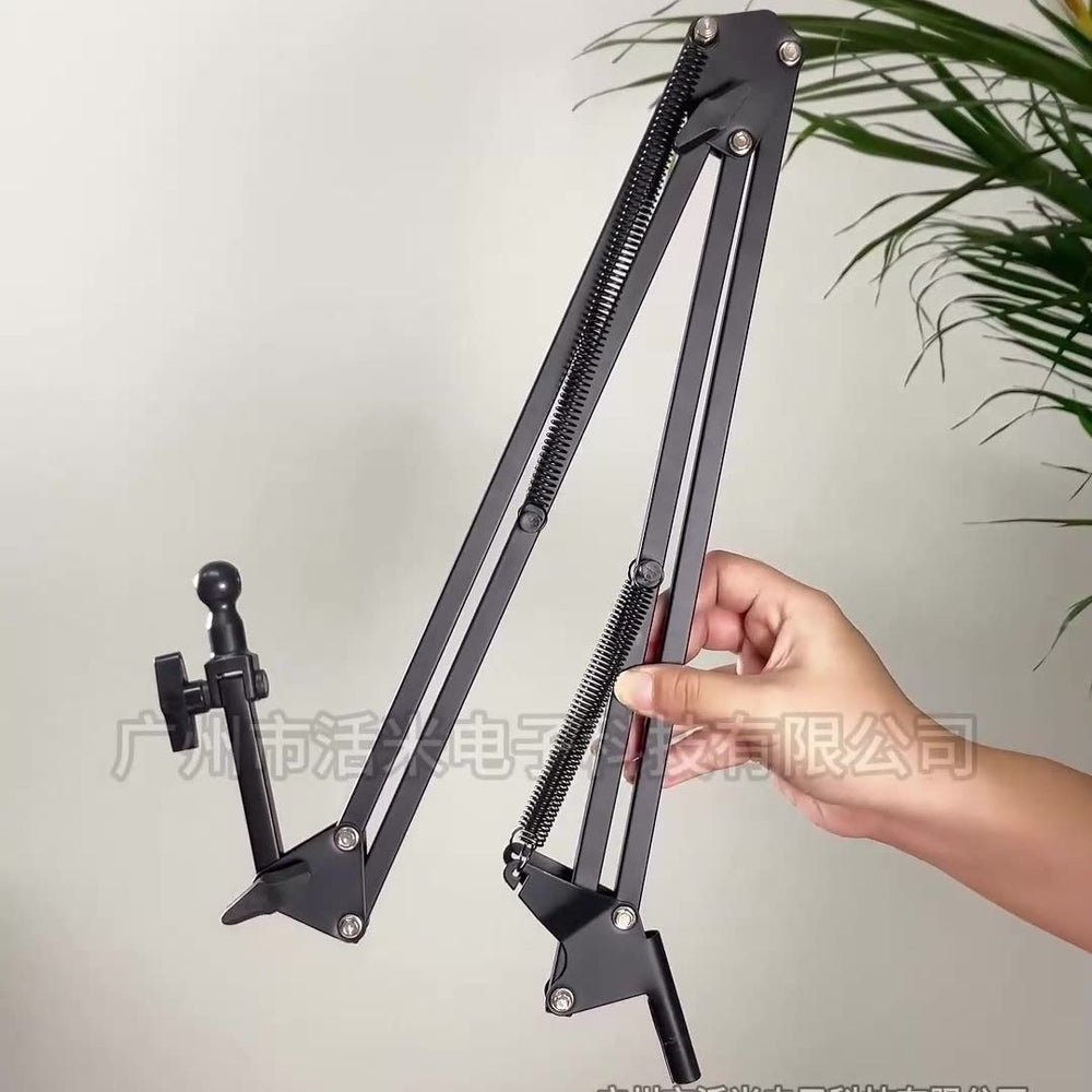 Mobile live broadcast stand desktop overhead shot fill light special gimbal shooting photo recording video cantilever lifting telescopic