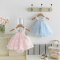 Summergirl one-piece girl summer dress kids suspender tutu skirt kids suspender tutu skirt bag butt skirt