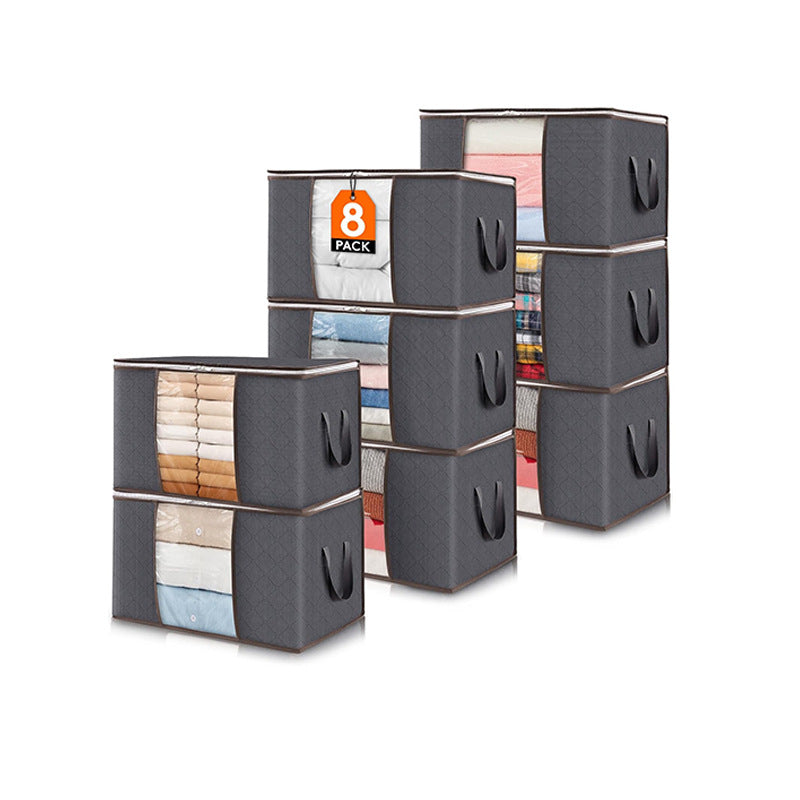 hot-selling finishing bag, reinforced clothing storage bag, oversized capacity clothes blanket quilt storage box