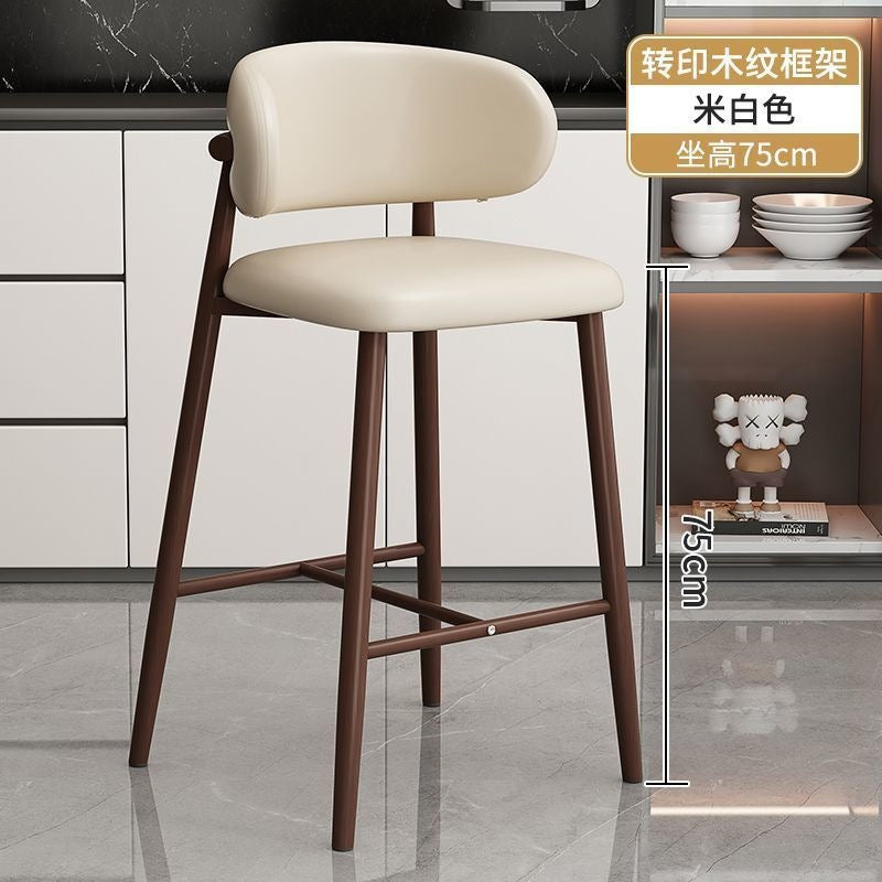 Bar chair for hometall stool bar stool island tall chair casual tall stool bar chair backrest tall chair