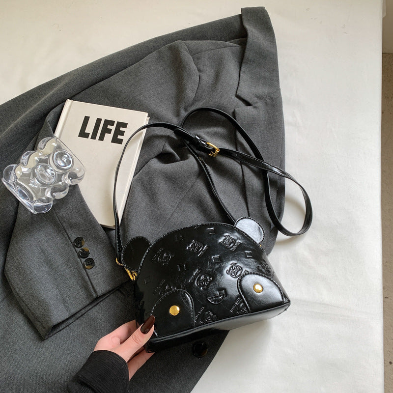 Cross-border senior simple commuter portable small square bag women's 2025 new fashion versatile niche design messenger bag