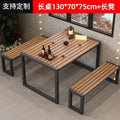 Long table + two 120 benches