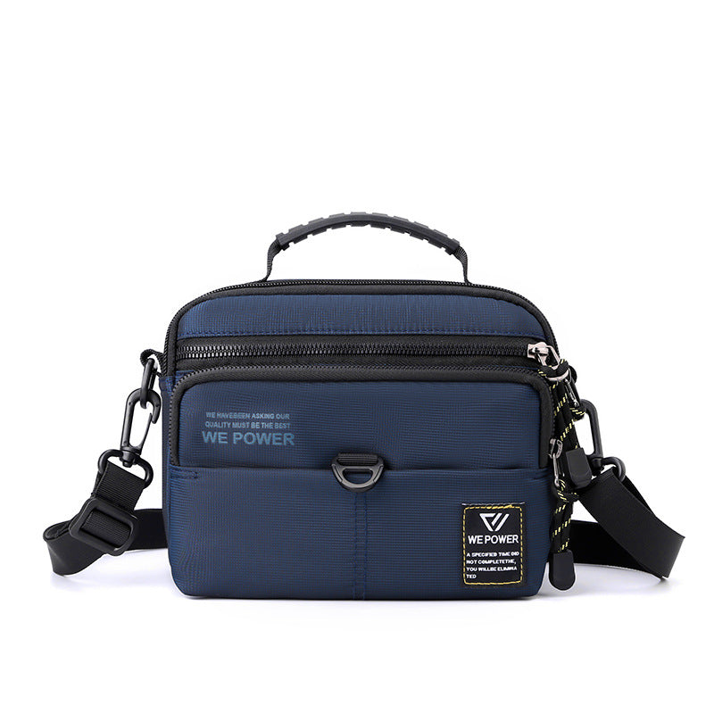 New men's messenger bag fashionable and simple shoulder bag sports fanny pack outdoor multi-functional belt hanging bag mobile phone bag