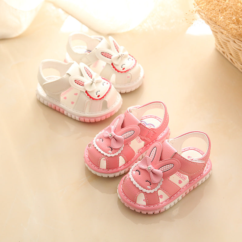 summer baby shoes sandals princess shoes soft sole prewalker sandals embroidered girls' shoes 0-2 years