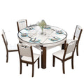 Solid wood chair durable chair dining chair for home rental house casualmahjong stool hotel black and white restaurant dining table and chairs