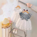 Summer children's dress, baby girl princess style, chic tulle dress, formal gown, tutu skirt, cute baby girl skirt