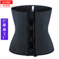 Latexexport corset belt fitness sports shaping latex waistband corset body shaping garment for women