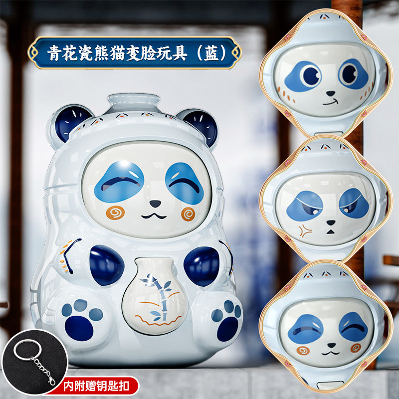 Face-changing doll, sichuan opera mask, national essence culture, chinese characteristics, kids toys, dolls, street stall wholesale, blind box, national trend