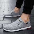 Men's youth korean style british fashion trendy men's shoes business shoes slip-on casual canvas shoes wholesale dropshipping