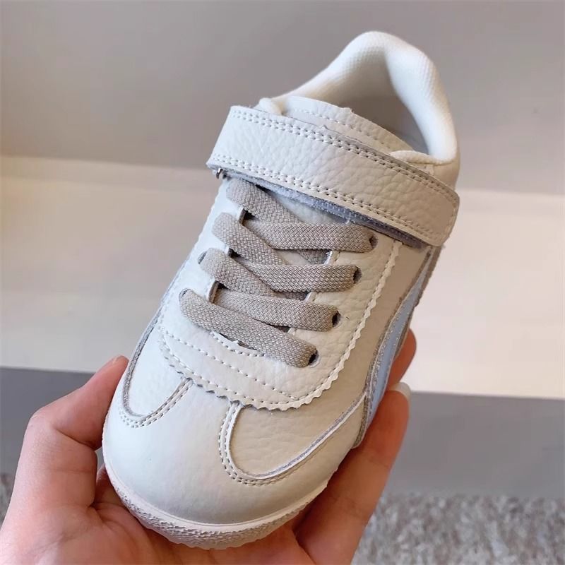 K-stylekids sneakers  spring & fall new arrival boys retro german training shoes velcro girl casual forrest gump shoes