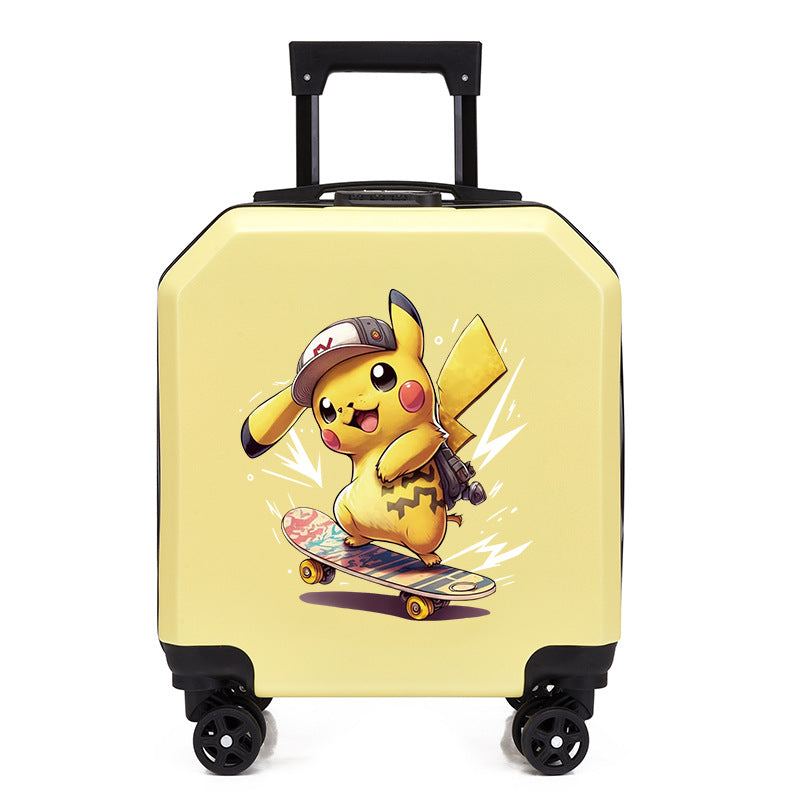 Cross-border 18-inch children's suitcase, student trolley case can be customized LOGO pattern cartoon gift box manufacturer wholesale