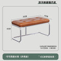Living room american bench stool, medieval style, scandinavian stainless steel shoe changing stool, door seat, dining room chair