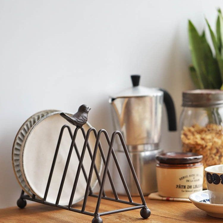 Bird triangle bookshelf magazine rack dish rack tray rack classification storage rack multi-residence storage decoration practical ornaments storage