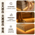 Smart voice control night light - bedroom sleep aid, home bedside ambient lighting, sound activated, human body induction led strip light