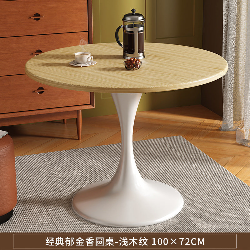 Coffee table, living room, for home, small apartment, side table, coffee table, negotiation table, round dining table, tulip balcony, small round table