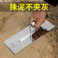 Stainless steel trowel, serrated trowel, tile laying tool, trowel, iron plate, plastering knife, toothed plastering tool