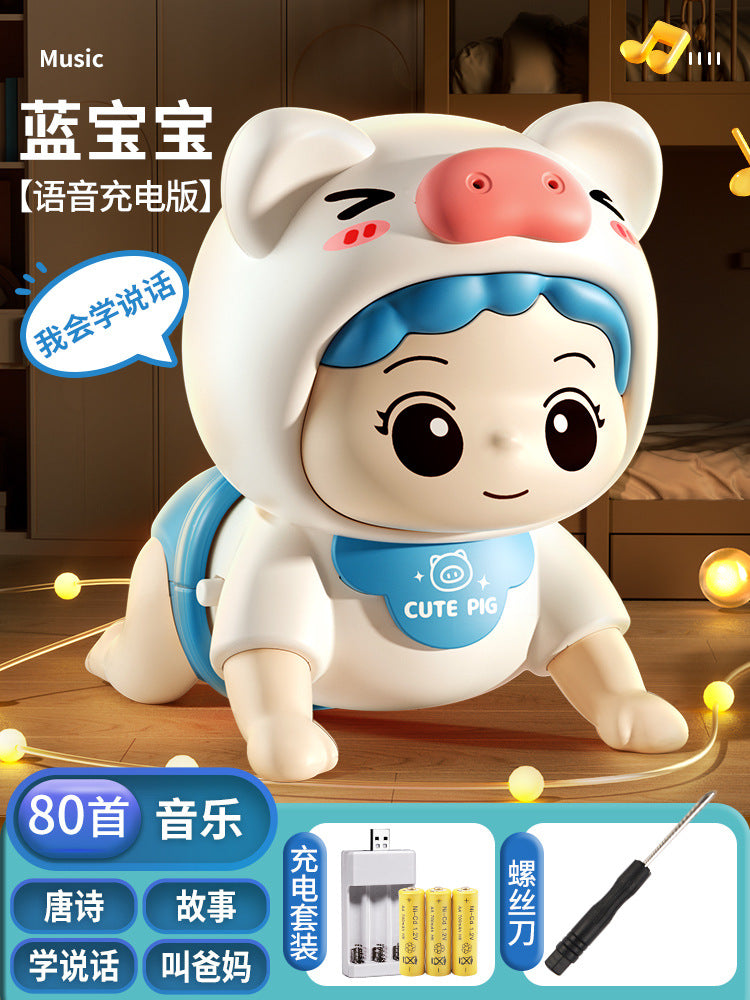 Infant crawling toys (0-1 year old) - baby crawling aid, early education & development toy, wholesale for night market & street vendors