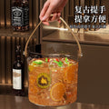 High-style ice bucket for home use, perfect for beer, champagne, red wine, outdoor picnics, fruit storage, and portable use in bars and ktvs