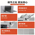 Henglian commercial kneading and pressing noodle machine, dumpling skin, wonton skin, bun skin, bread baking equipment, noodle rolling and kneading all-in-one machine