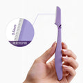 Xirui customized eyebrow trimmer macro stainless steel blade eyebrow scraper security protective net anti-scratch beauty source factory