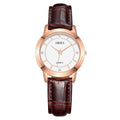 Douyin live ladies' watch couple's watch leather belt fashion watch fashion elegant men's quartz watch wholesale