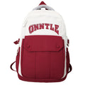 New lightweight american retro style backpack for middle school, high school, and college students - large capacity, multifunctional, wholesale