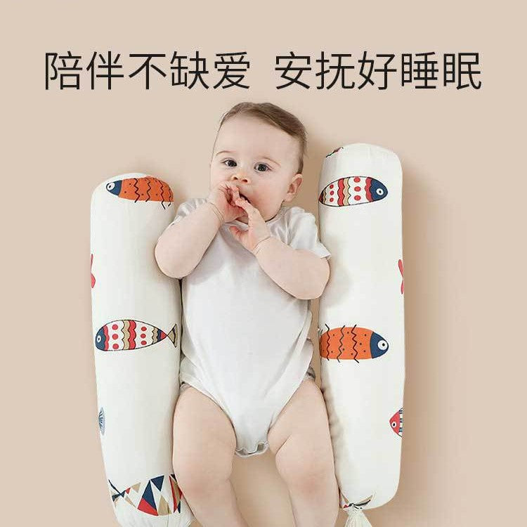 Babycare baby comfort pillow - infant sleep pillow, side sleeper support, newborn anti-roll pillow, breathable