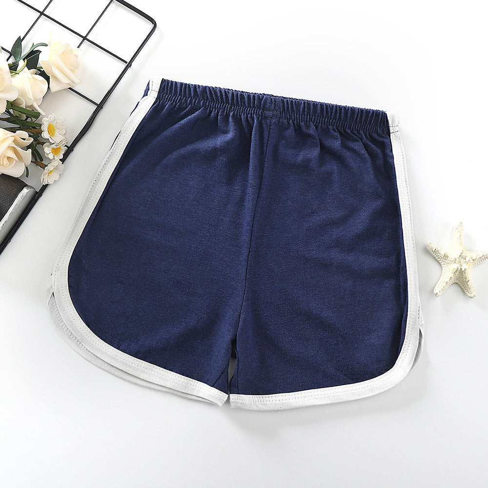 Summer kids' pure cotton shorts, baby pants, boys' and girls' all-cotton casual pants, toddler and child's undershirts - dropshipping available