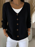 fashion autumn winternew arrivalknittingcardigan women's pure colorcasualfashionsweateroutwear women's cardigan