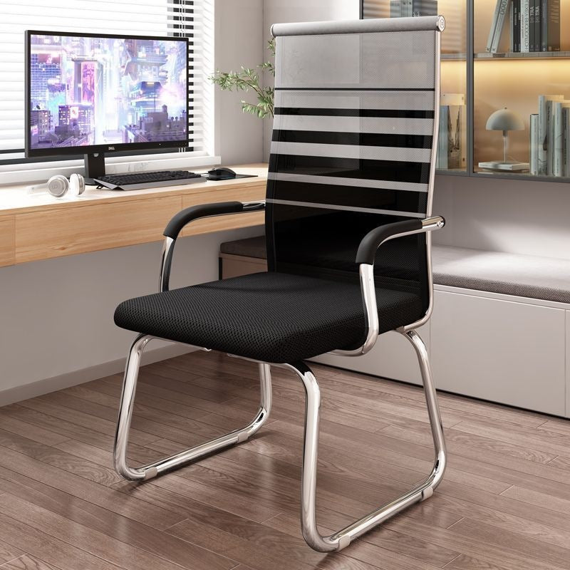Minimalist modern office chair - comfortable ergonomic computer chair - curved conference chair - mahjong chair - student dormitory backrest chair