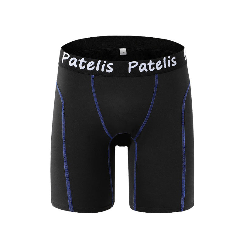 PATELIS Fat Brother 100kg Men's Large Size Panties Quick-Drying Compression Shorts Sports Breathable Quick-Drying Boxers